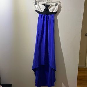 Pencey bandeau open back dress size 0